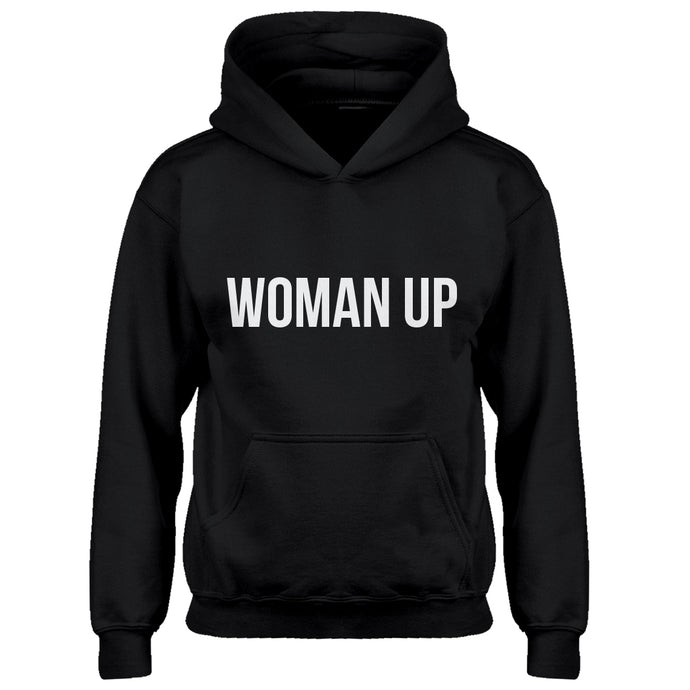 Hoodie Woman Up Kids Hoodie