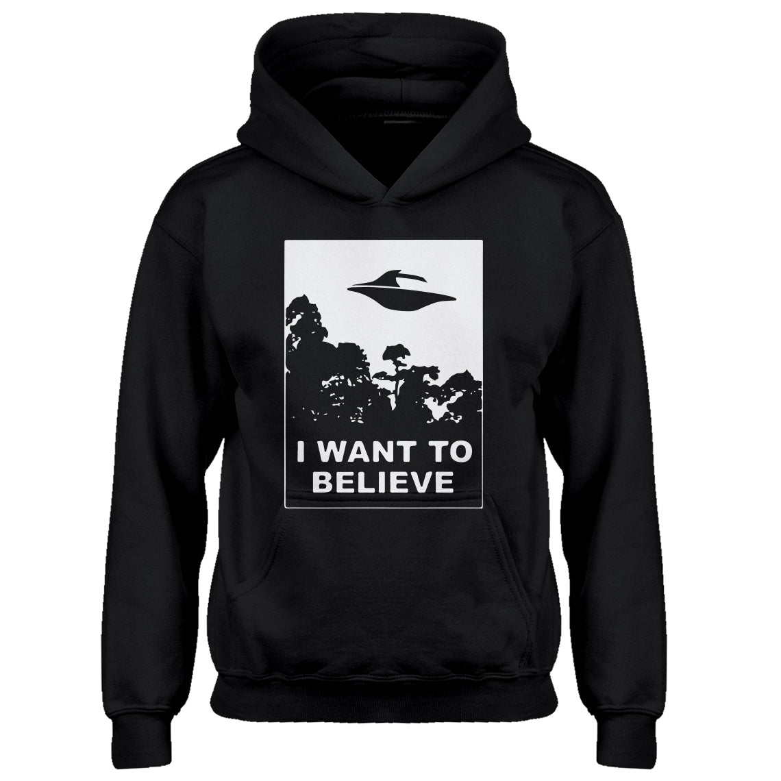 Youth I Want to Believe Kids Hoodie