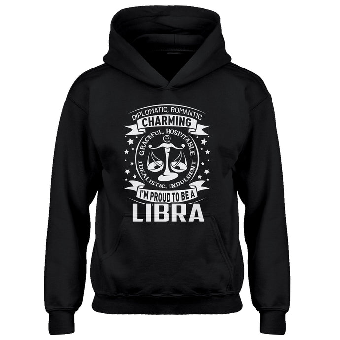 Hoodie Libra Astrology Zodiac Sign Kids Hoodie