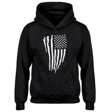 Youth American Flag Vertical Kids Hoodie