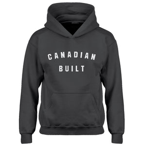 Youth Canadian Built Kids Hoodie