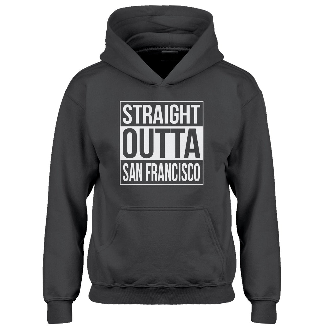 Youth Straight Outta San Francisco Kids Hoodie – Indica Plateau