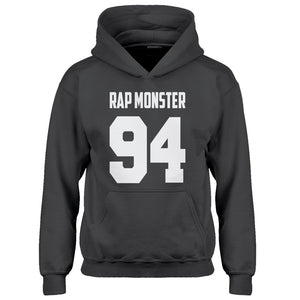 Youth Rap Monster 94 Kids Hoodie