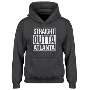 Youth Straight Outta Atlanta Kids Hoodie