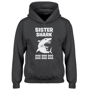 Youth Sister Shark Kids Hoodie