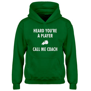 Hoodie Call me Coach Kids Hoodie