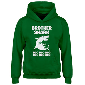 Youth Brother Shark Kids Hoodie