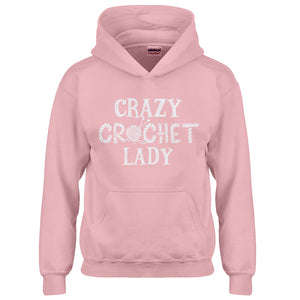 Hoodie Crazy Crochet Lady Kids Hoodie