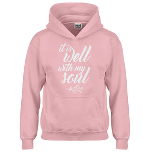 Hoodie It is Well with My Soul Kids Hoodie