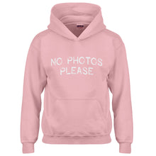 Youth No Photos Please Kids Hoodie