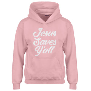 Youth Jesus Saves Yall Kids Hoodie