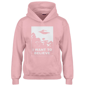 Youth I Want to Believe Kids Hoodie