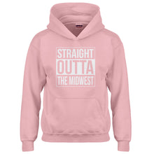 Youth Straight Outta the Midwest Kids Hoodie