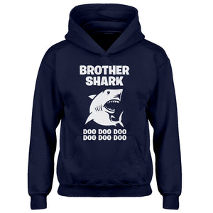 Youth Brother Shark Kids Hoodie