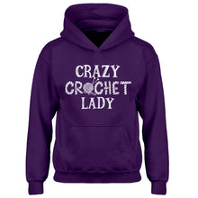 Hoodie Crazy Crochet Lady Kids Hoodie