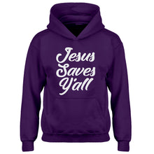 Youth Jesus Saves Yall Kids Hoodie