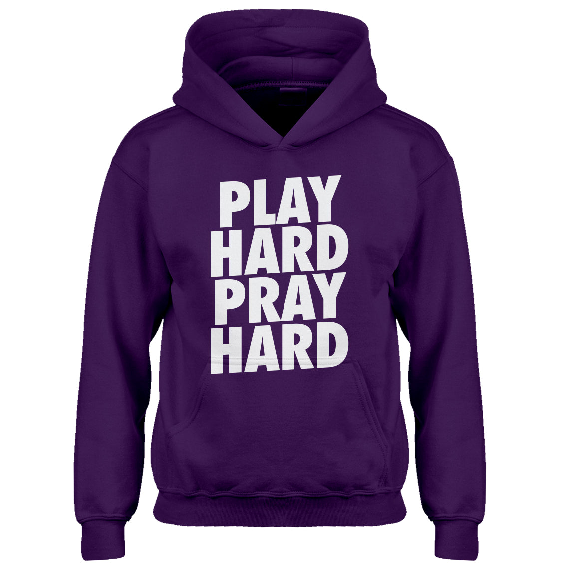 Hoodie Play Hard Pray Hard Kids Hoodie