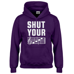 Hoodie Shut Your Face Kids Hoodie