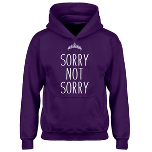 Hoodie Sorry Not Sorry Kids Hoodie