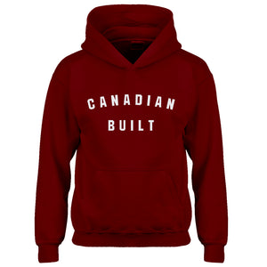 Youth Canadian Built Kids Hoodie