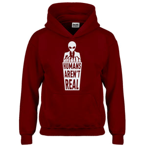 Hoodie Humans Aren't Real Kids Hoodie