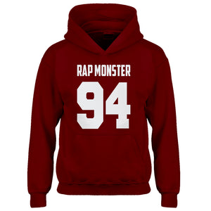 Youth Rap Monster 94 Kids Hoodie