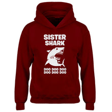 Youth Sister Shark Kids Hoodie