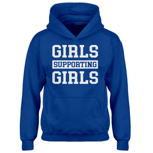 Youth Girls Supporting Girls Kids Hoodie