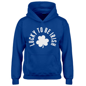 Hoodie Lucky to be Irish Kids Hoodie