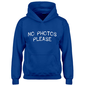 Youth No Photos Please Kids Hoodie