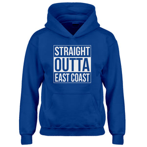 Youth Straight Outta East Coast Kids Hoodie