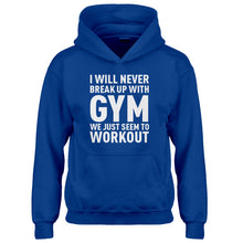 Hoodie Never Break Up With Gym Kids Hoodie