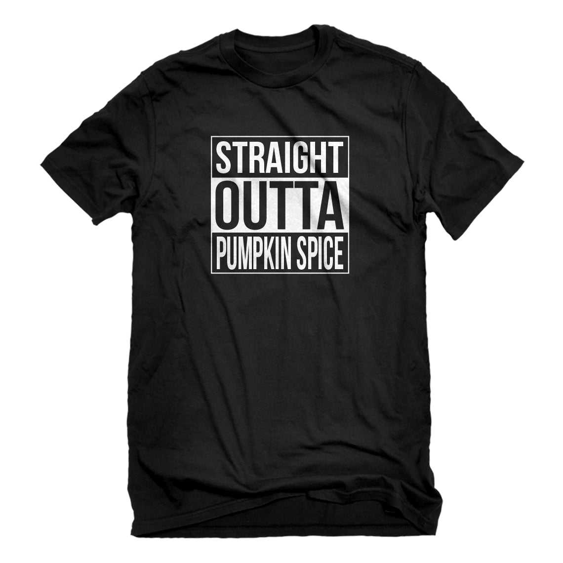 Mens Straight Outta Pumpkin Spice Unisex T-shirt