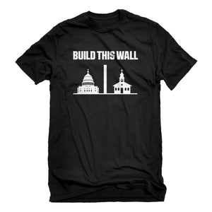 Mens Build This Wall Unisex T-shirt