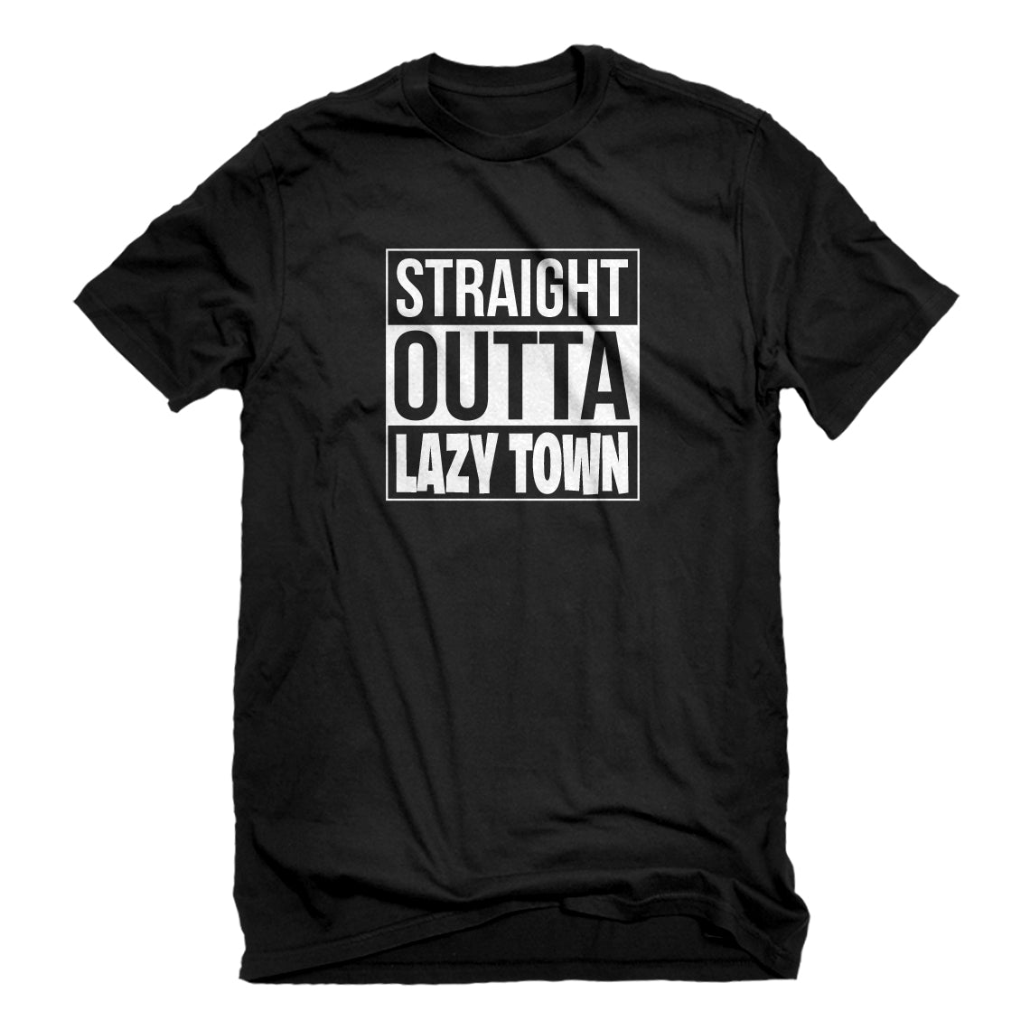 Mens Straight Outta Lazy Town Unisex T-shirt