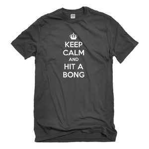 Mens Keep Calm and Hit a Bong Unisex T-shirt