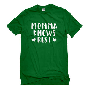 Mens Momma Knows Best Unisex T-shirt