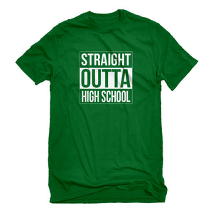 Mens Straight Outta High School Unisex T-shirt