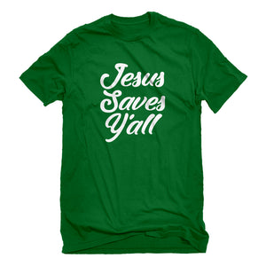 Mens Jesus Saves Yall Unisex T-shirt