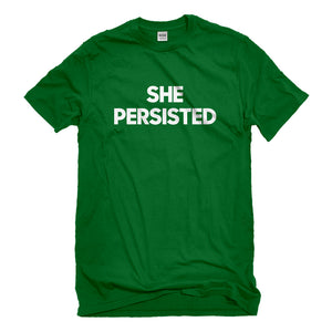 Mens She Persisted Unisex T-shirt