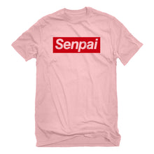 Mens Senpai Red Unisex T-shirt