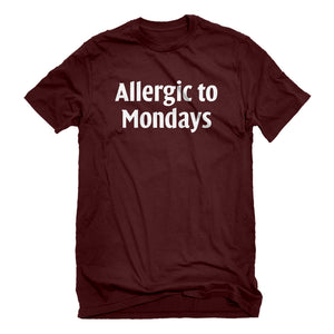 Mens Allergic to Mondays Unisex T-shirt