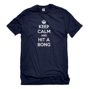 Mens Keep Calm and Hit a Bong Unisex T-shirt