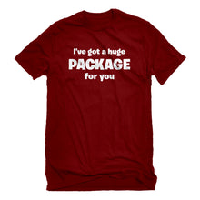 Mens I've got a huge package for you. Unisex T-shirt