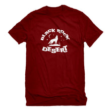 Mens Black Rock Desert Unisex T-shirt