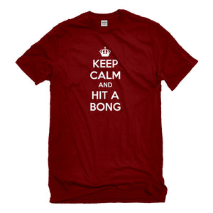 Mens Keep Calm and Hit a Bong Unisex T-shirt