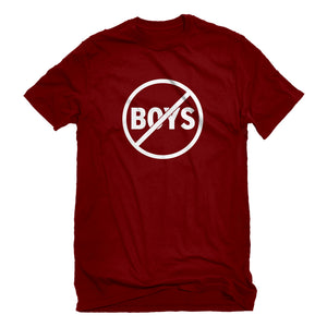 Mens No Boys Unisex T-shirt