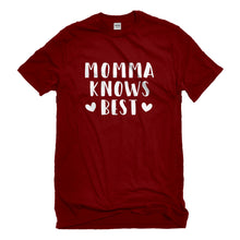 Mens Momma Knows Best Unisex T-shirt