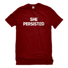 Mens She Persisted Unisex T-shirt