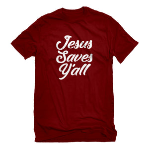 Mens Jesus Saves Yall Unisex T-shirt